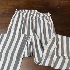 Striped Wide Leg pants